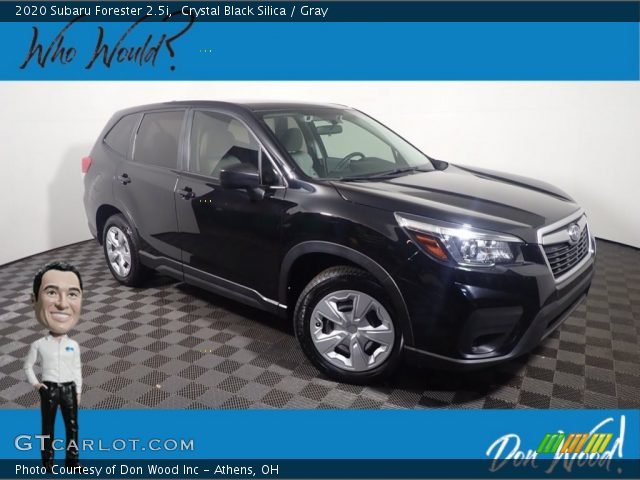2020 Subaru Forester 2.5i in Crystal Black Silica