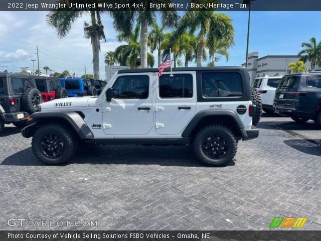 2022 Jeep Wrangler Unlimited Willys Sport 4x4 in Bright White