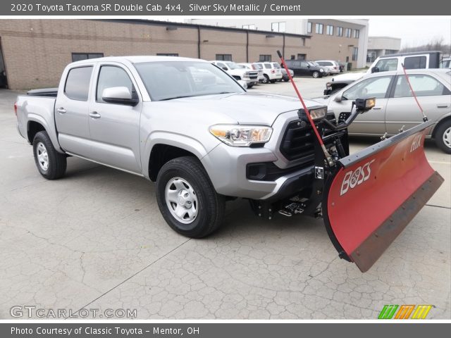 2020 Toyota Tacoma SR Double Cab 4x4 in Silver Sky Metallic