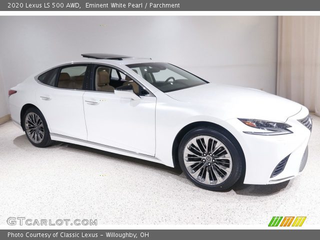 2020 Lexus LS 500 AWD in Eminent White Pearl