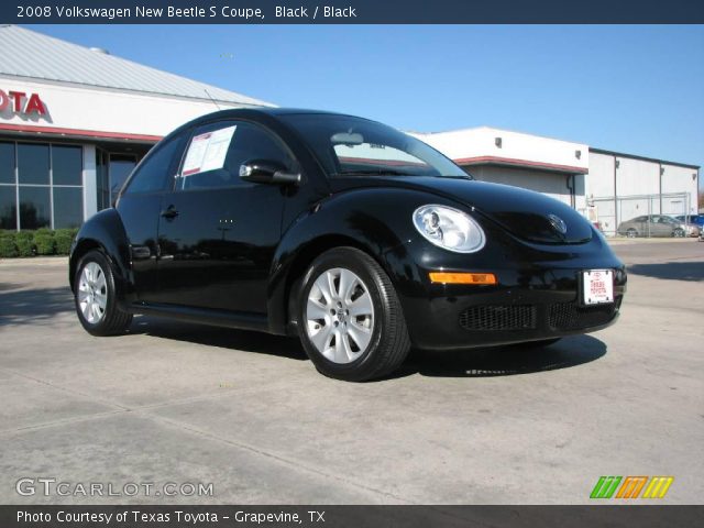 2008 Volkswagen New Beetle S Coupe in Black
