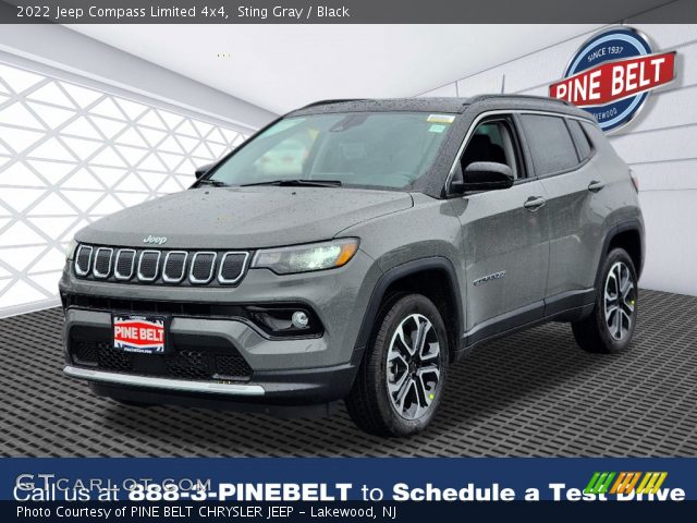 2022 Jeep Compass Limited 4x4 in Sting Gray