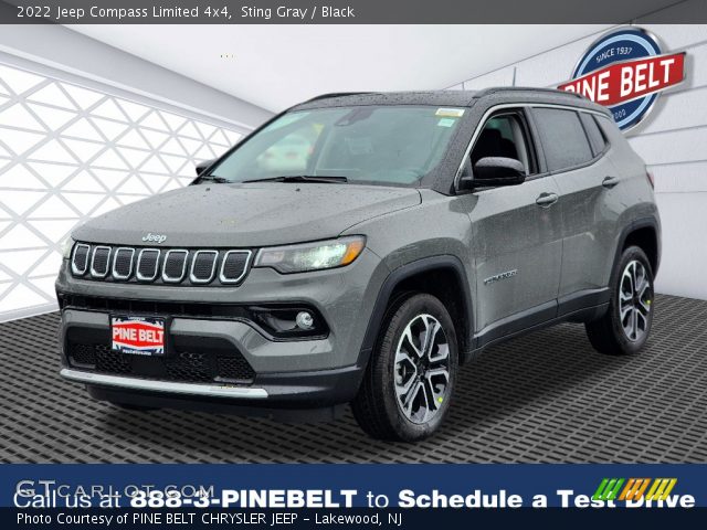 2022 Jeep Compass Limited 4x4 in Sting Gray