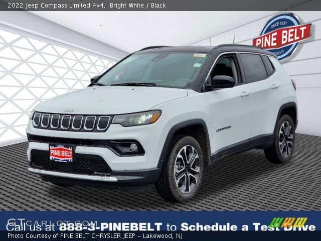 2022 Jeep Compass Limited 4x4 in Bright White