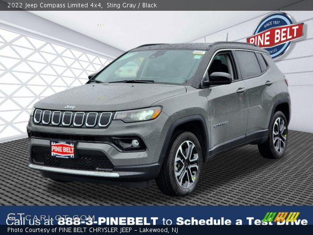 2022 Jeep Compass Limited 4x4 in Sting Gray
