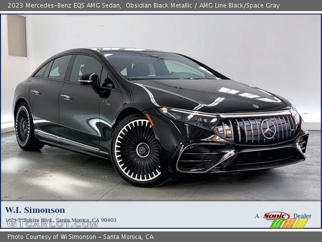 2023 Mercedes-Benz EQS AMG Sedan in Obsidian Black Metallic
