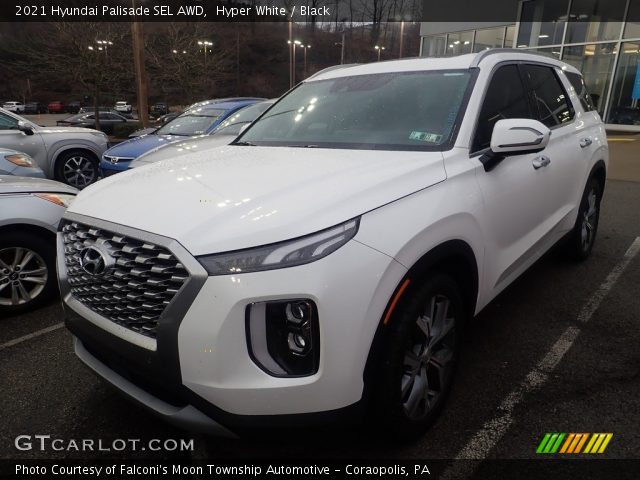 2021 Hyundai Palisade SEL AWD in Hyper White