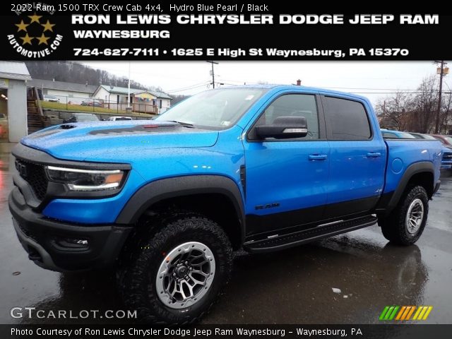 2022 Ram 1500 TRX Crew Cab 4x4 in Hydro Blue Pearl