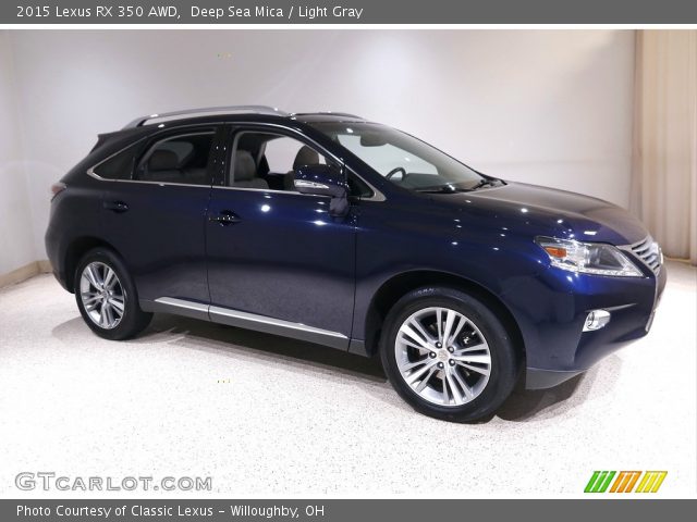2015 Lexus RX 350 AWD in Deep Sea Mica