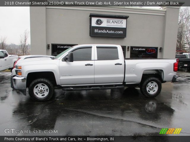 2018 Chevrolet Silverado 2500HD Work Truck Crew Cab 4x4 in Silver Ice Metallic