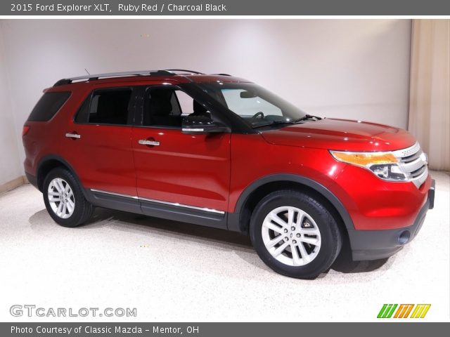 2015 Ford Explorer XLT in Ruby Red