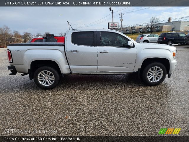 2016 GMC Canyon SLT Crew Cab 4x4 in Quicksilver Metallic