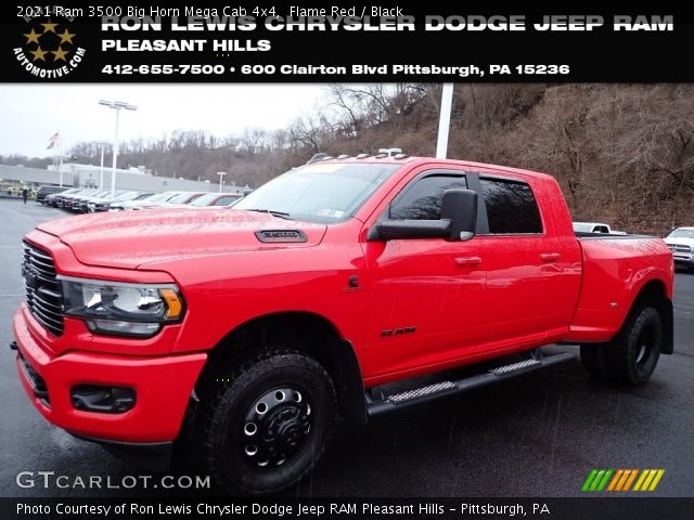 2021 Ram 3500 Big Horn Mega Cab 4x4 in Flame Red