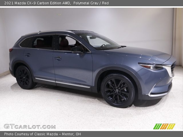 2021 Mazda CX-9 Carbon Edition AWD in Polymetal Gray