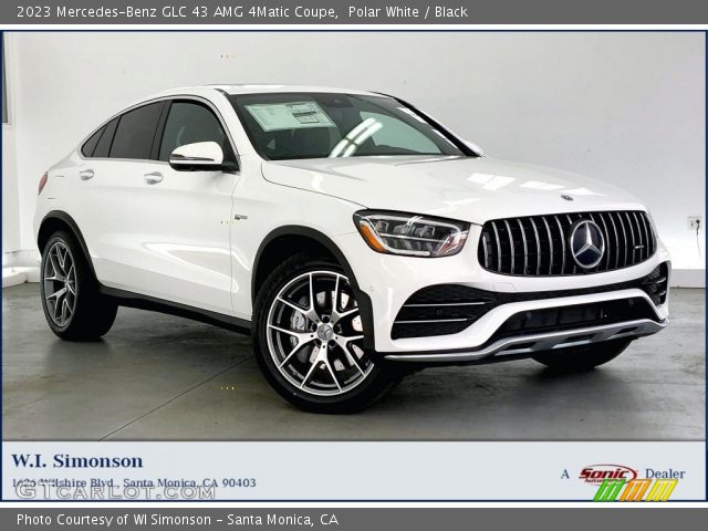2023 Mercedes-Benz GLC 43 AMG 4Matic Coupe in Polar White