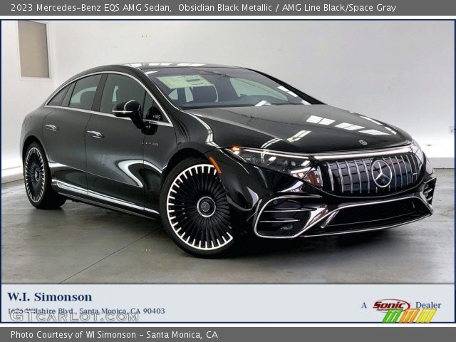 2023 Mercedes-Benz EQS AMG Sedan in Obsidian Black Metallic