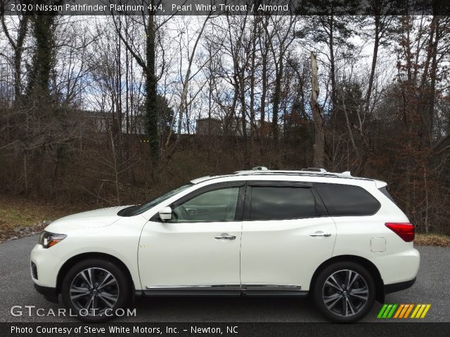 2020 Nissan Pathfinder Platinum 4x4 in Pearl White Tricoat