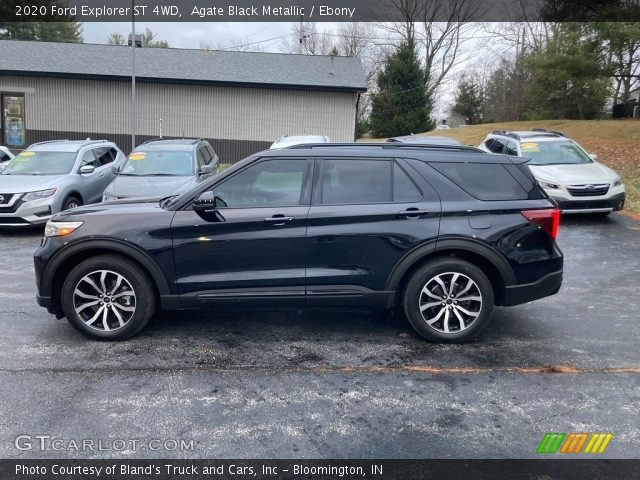 2020 Ford Explorer ST 4WD in Agate Black Metallic