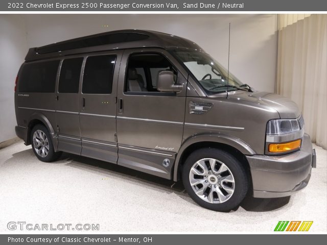 2022 Chevrolet Express 2500 Passenger Conversion Van in Sand Dune