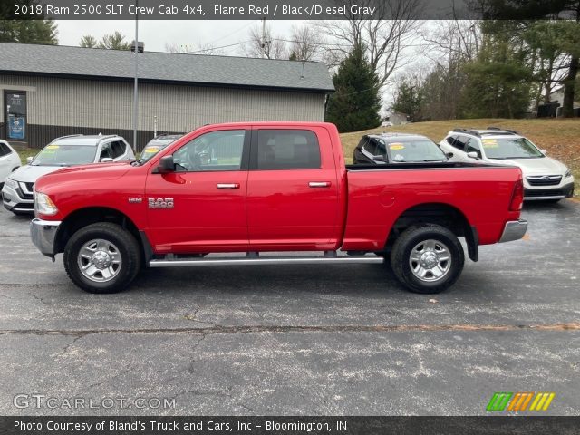 2018 Ram 2500 SLT Crew Cab 4x4 in Flame Red