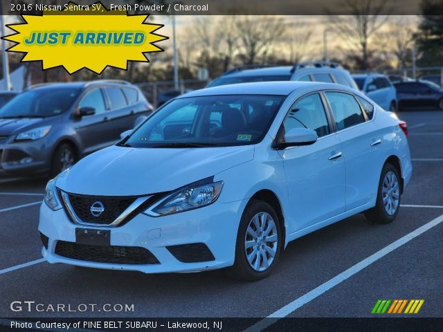 2016 Nissan Sentra SV in Fresh Powder