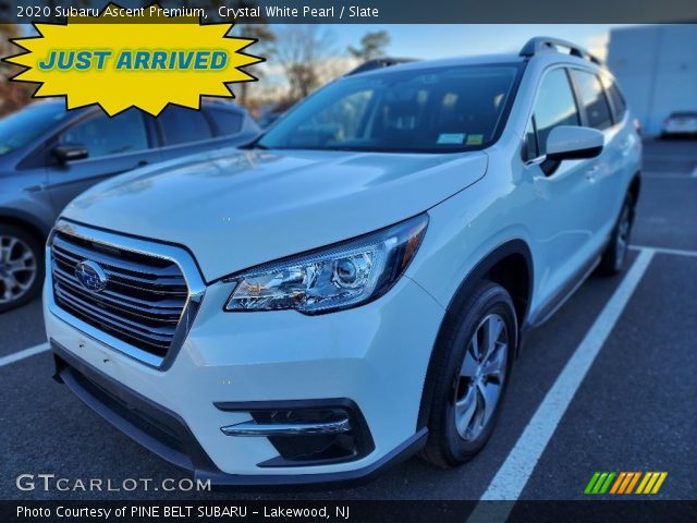 2020 Subaru Ascent Premium in Crystal White Pearl