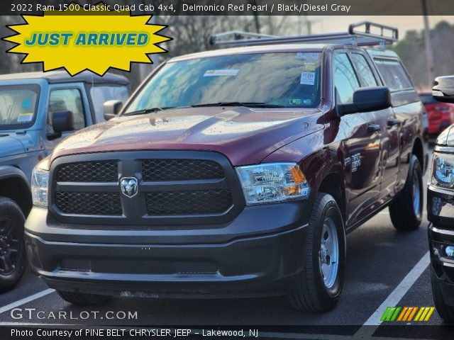 2022 Ram 1500 Classic Quad Cab 4x4 in Delmonico Red Pearl