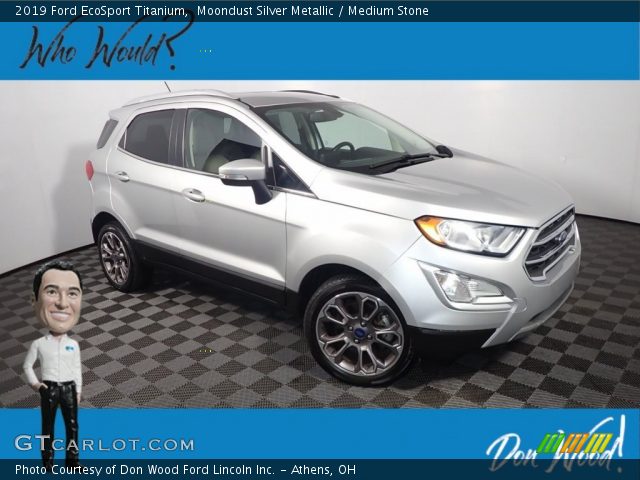 2019 Ford EcoSport Titanium in Moondust Silver Metallic