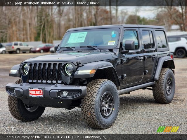 2023 Jeep Wrangler Unlimited Willys 4x4 in Black