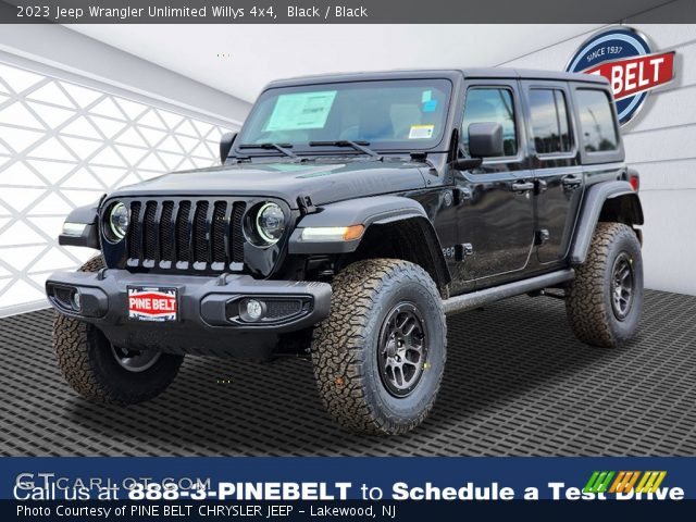 2023 Jeep Wrangler Unlimited Willys 4x4 in Black