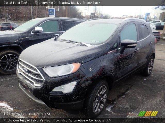2018 Ford EcoSport Titanium 4WD in Shadow Black