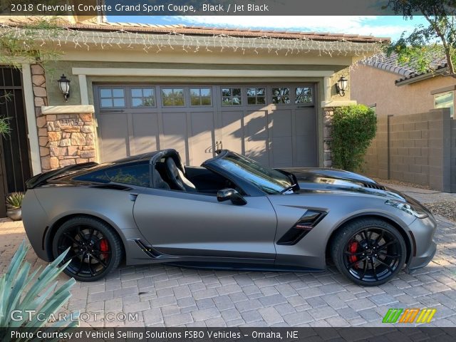 2018 Chevrolet Corvette Grand Sport Coupe in Black