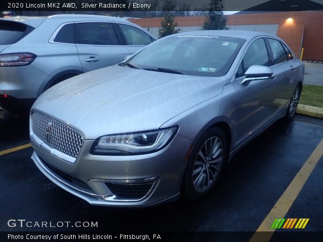 2020 Lincoln MKZ AWD in Silver Radiance