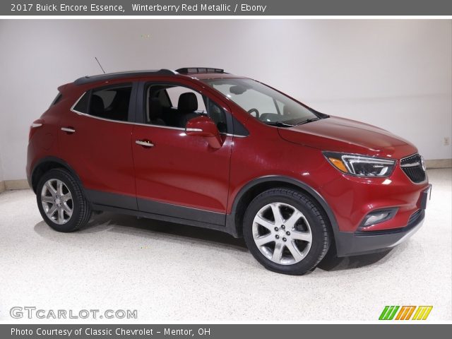 2017 Buick Encore Essence in Winterberry Red Metallic