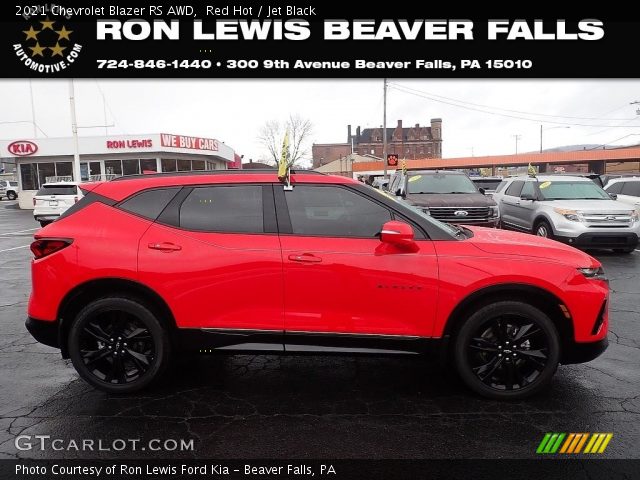 2021 Chevrolet Blazer RS AWD in Red Hot