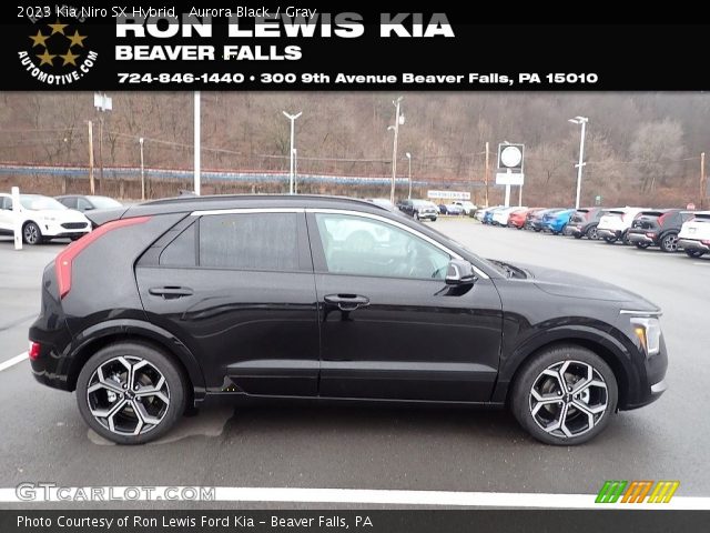 2023 Kia Niro SX Hybrid in Aurora Black