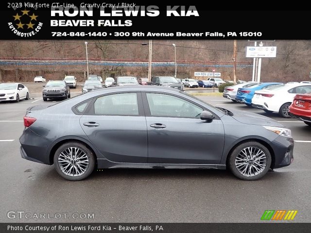 2023 Kia Forte GT-Line in Gravity Gray