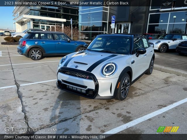 2023 Mini Hardtop Cooper S 4 Door in White Silver Metallic