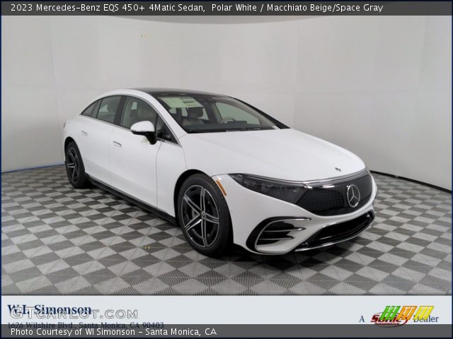 2023 Mercedes-Benz EQS 450+ 4Matic Sedan in Polar White