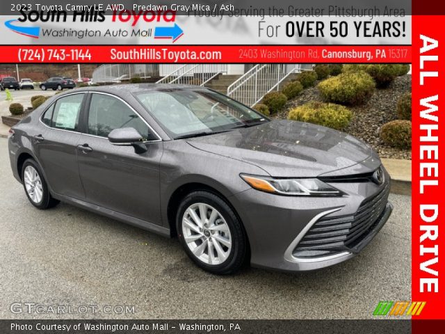 2023 Toyota Camry LE AWD in Predawn Gray Mica