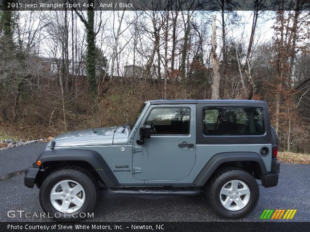 2015 Jeep Wrangler Sport 4x4 in Anvil