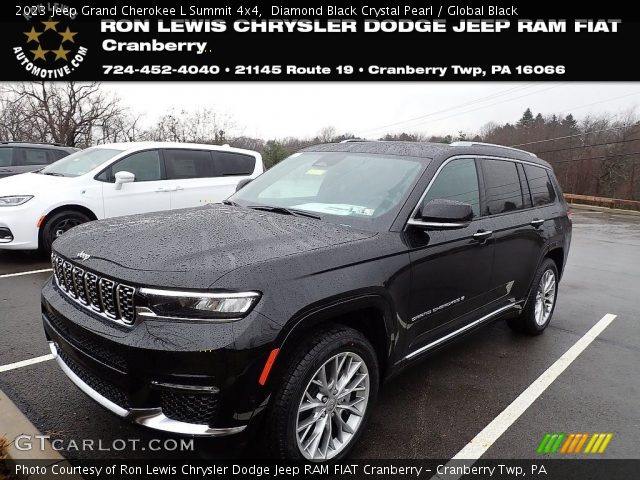 2023 Jeep Grand Cherokee L Summit 4x4 in Diamond Black Crystal Pearl