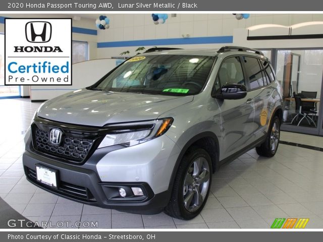 2020 Honda Passport Touring AWD in Lunar Silver Metallic