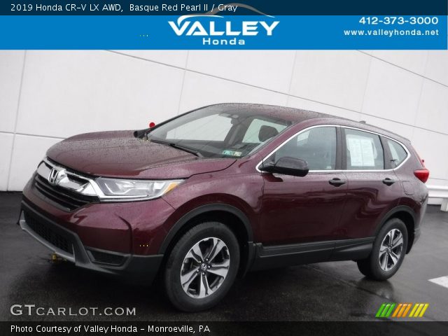 2019 Honda CR-V LX AWD in Basque Red Pearl II