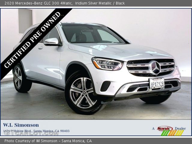 2020 Mercedes-Benz GLC 300 4Matic in Iridium Silver Metallic