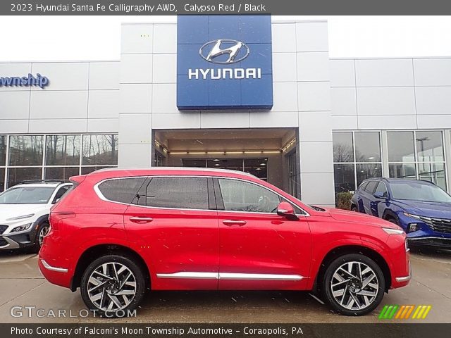 2023 Hyundai Santa Fe Calligraphy AWD in Calypso Red