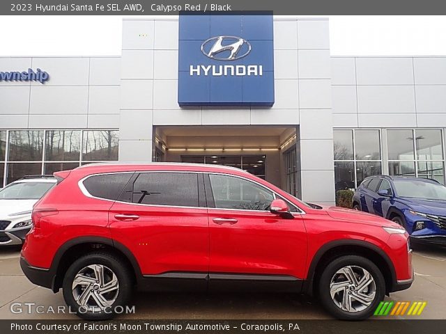 2023 Hyundai Santa Fe SEL AWD in Calypso Red