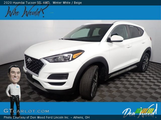 2020 Hyundai Tucson SEL AWD in Winter White