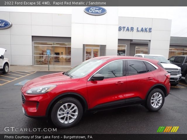 2022 Ford Escape SE 4WD in Rapid Red Metallic