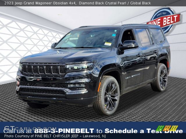 2023 Jeep Grand Wagoneer Obsidian 4x4 in Diamond Black Crystal Pearl